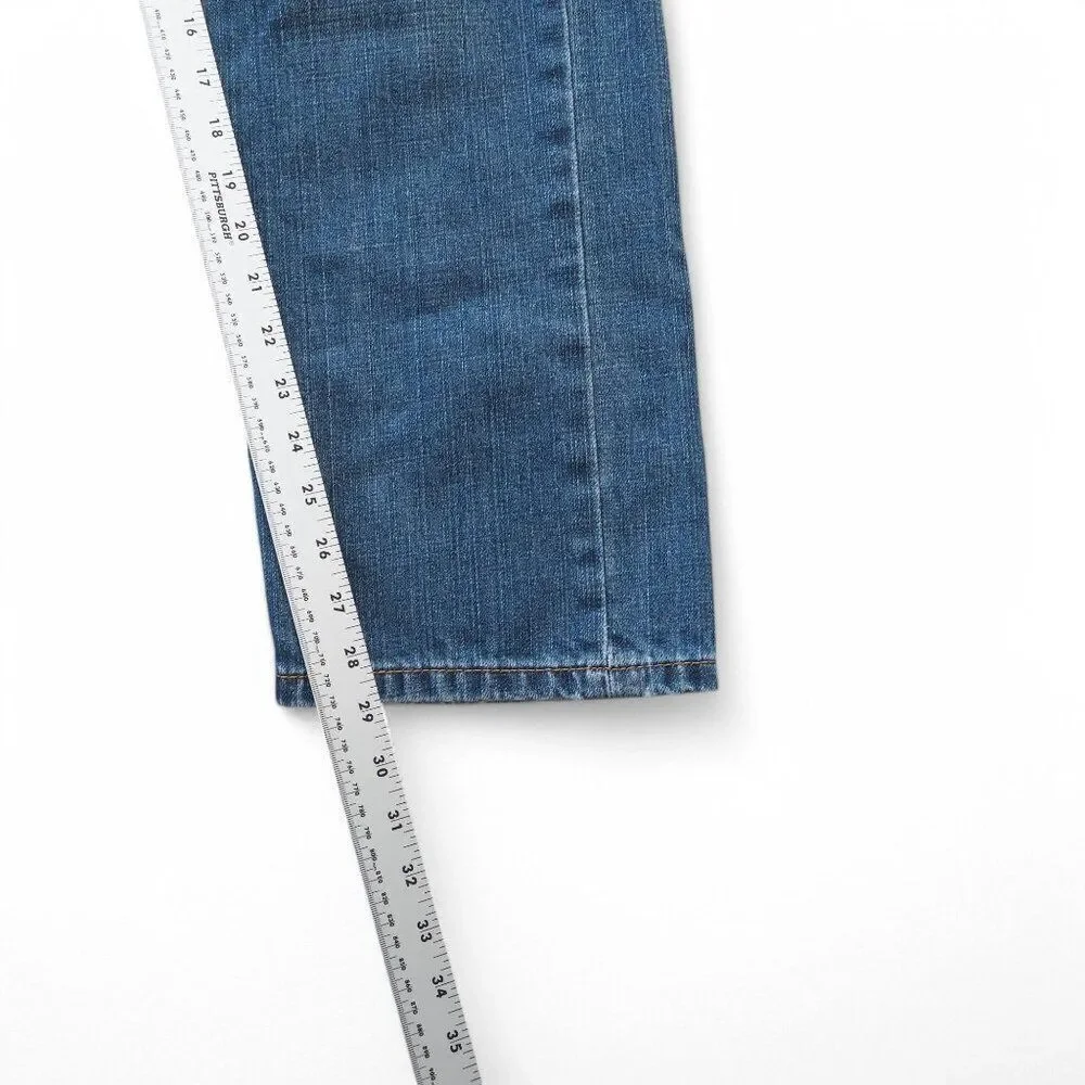 Levi Strauss & Co 505‎ Medium Wash Straight Leg Jeans WPL423 Men's 34 x 30